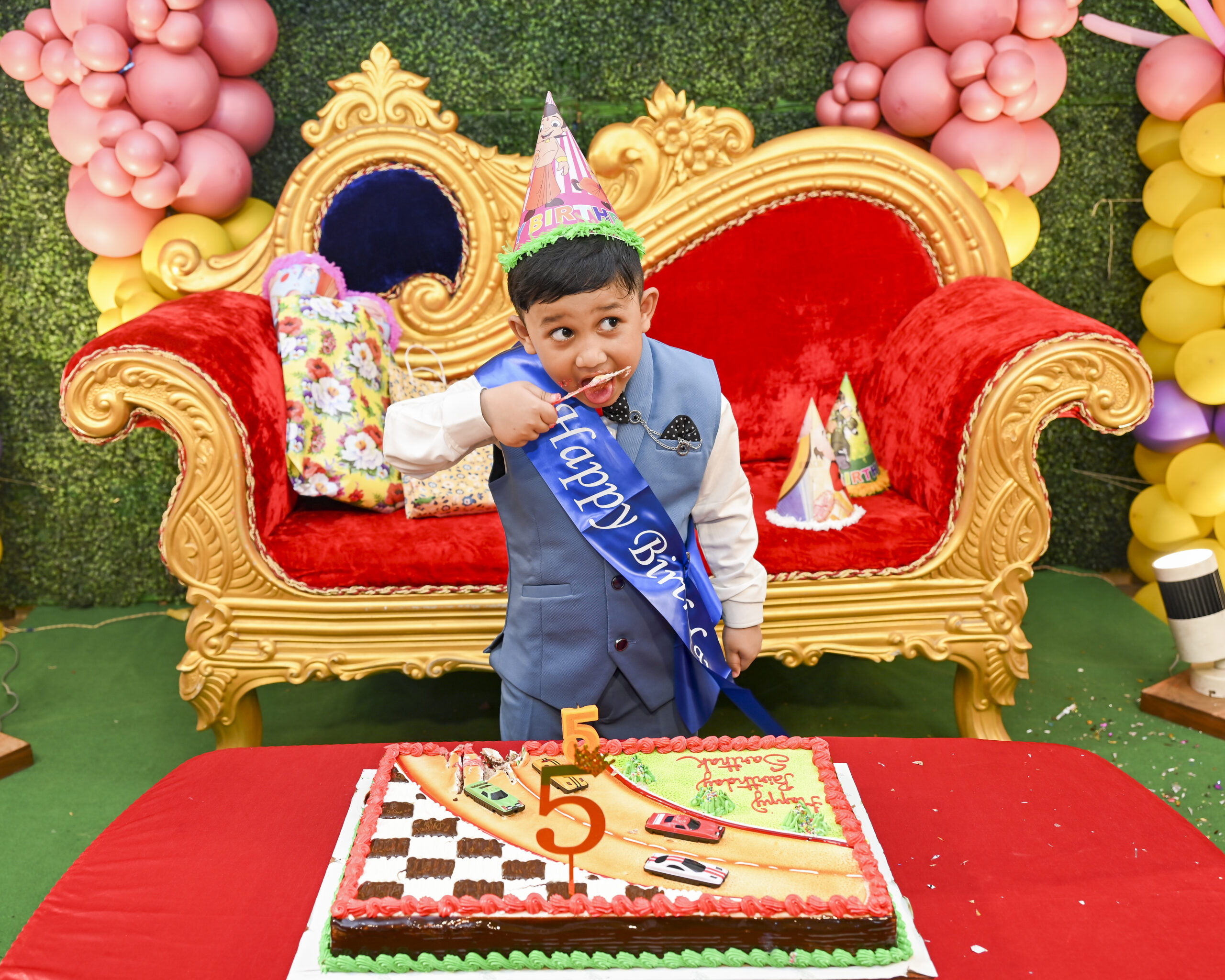 Baby Birthday Photo