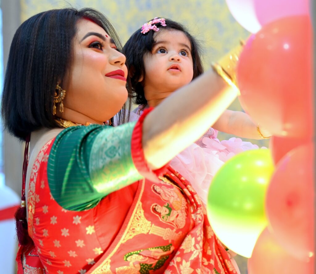 Baby Birthday Candid Moments