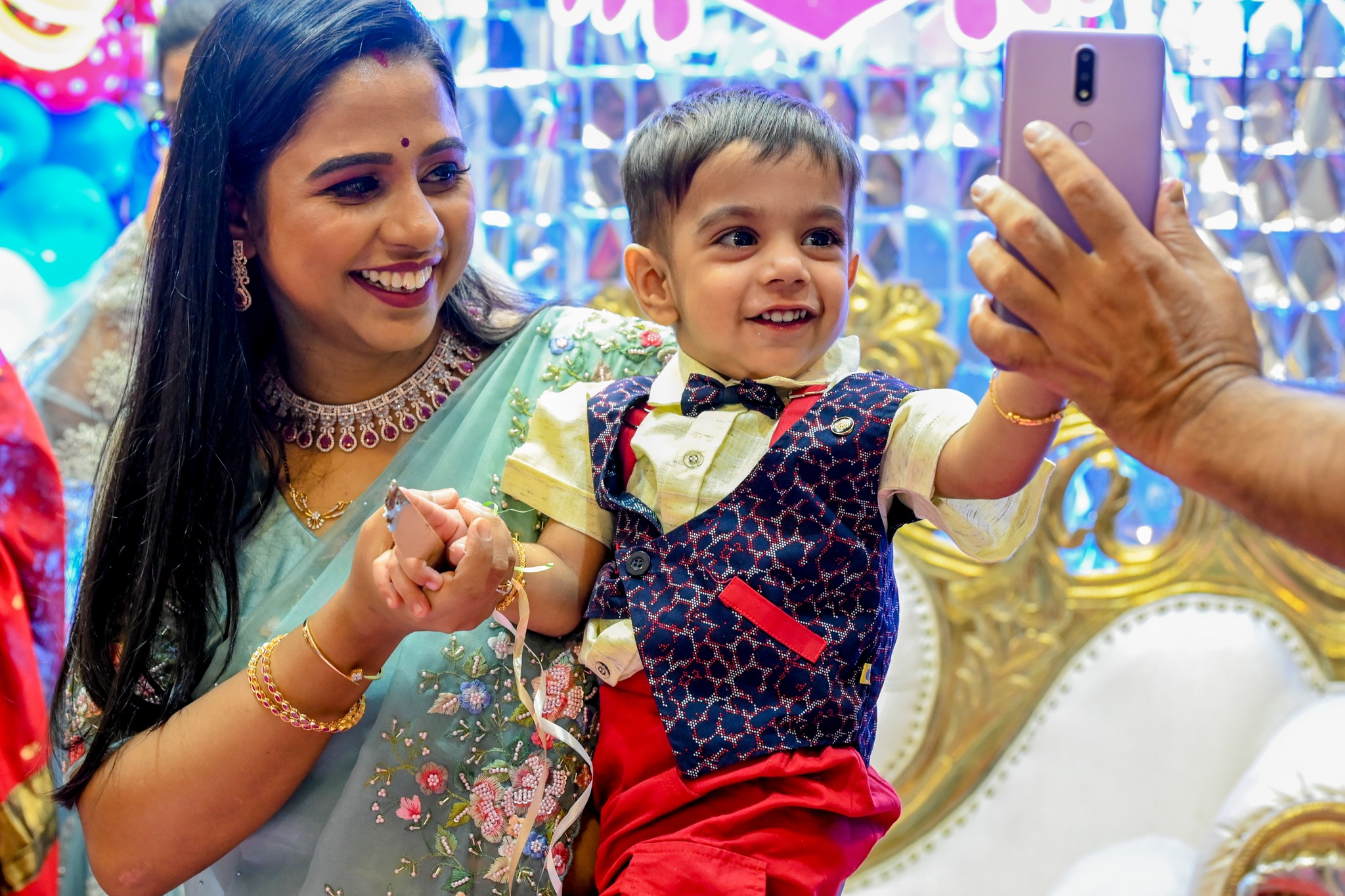 Baby in Video Call