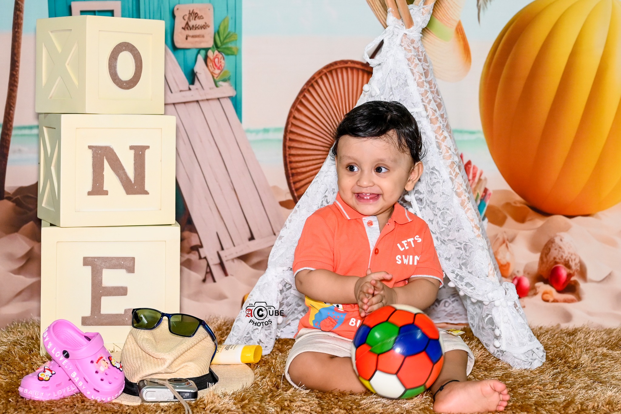 first birthday beach theme