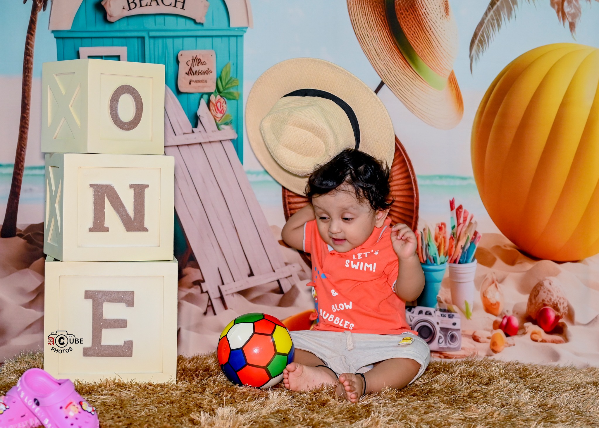 first birthday beach bum theme