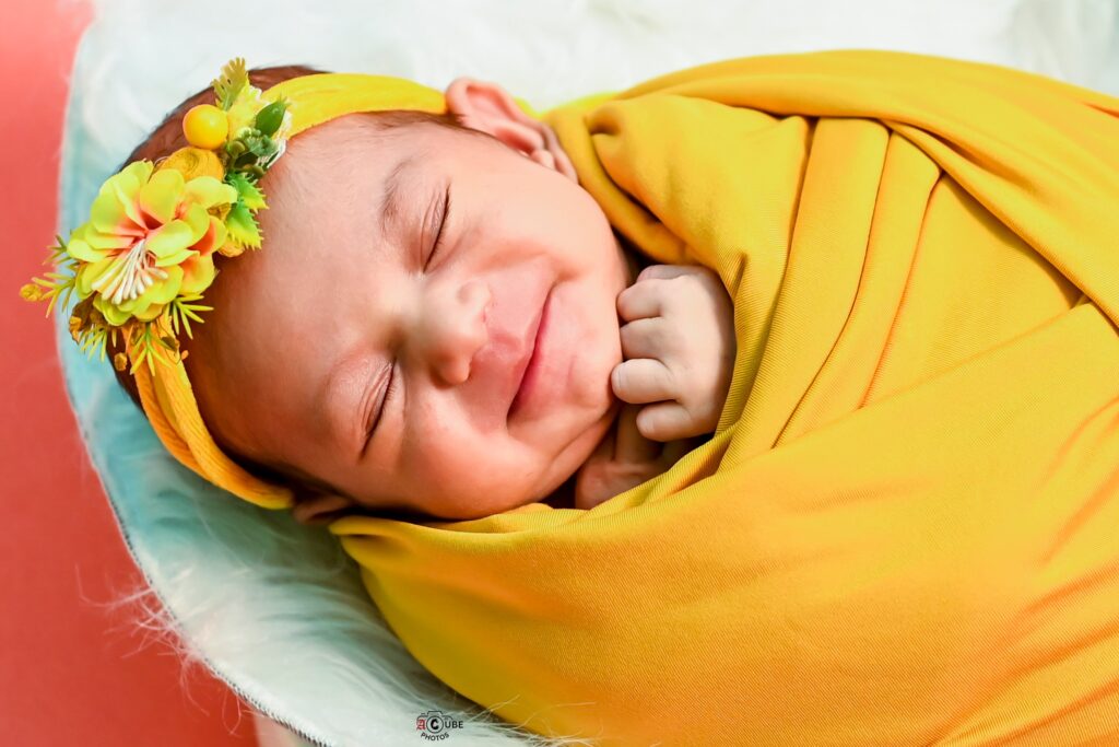 Newborn Smiling