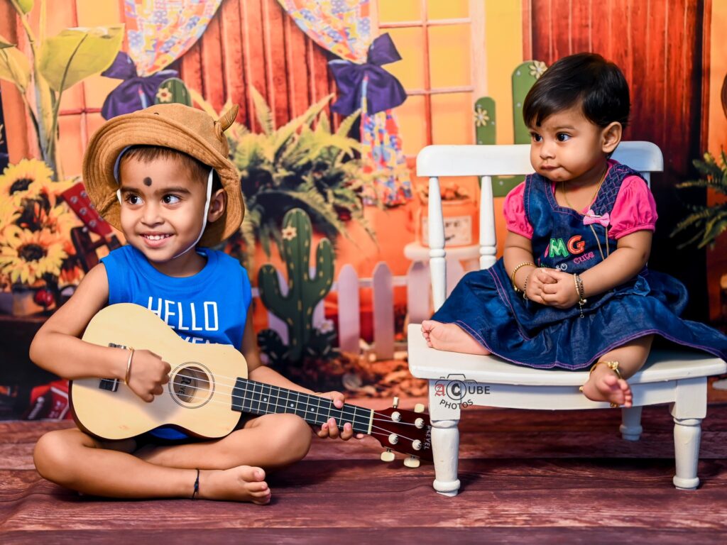 sibling photography desert melody