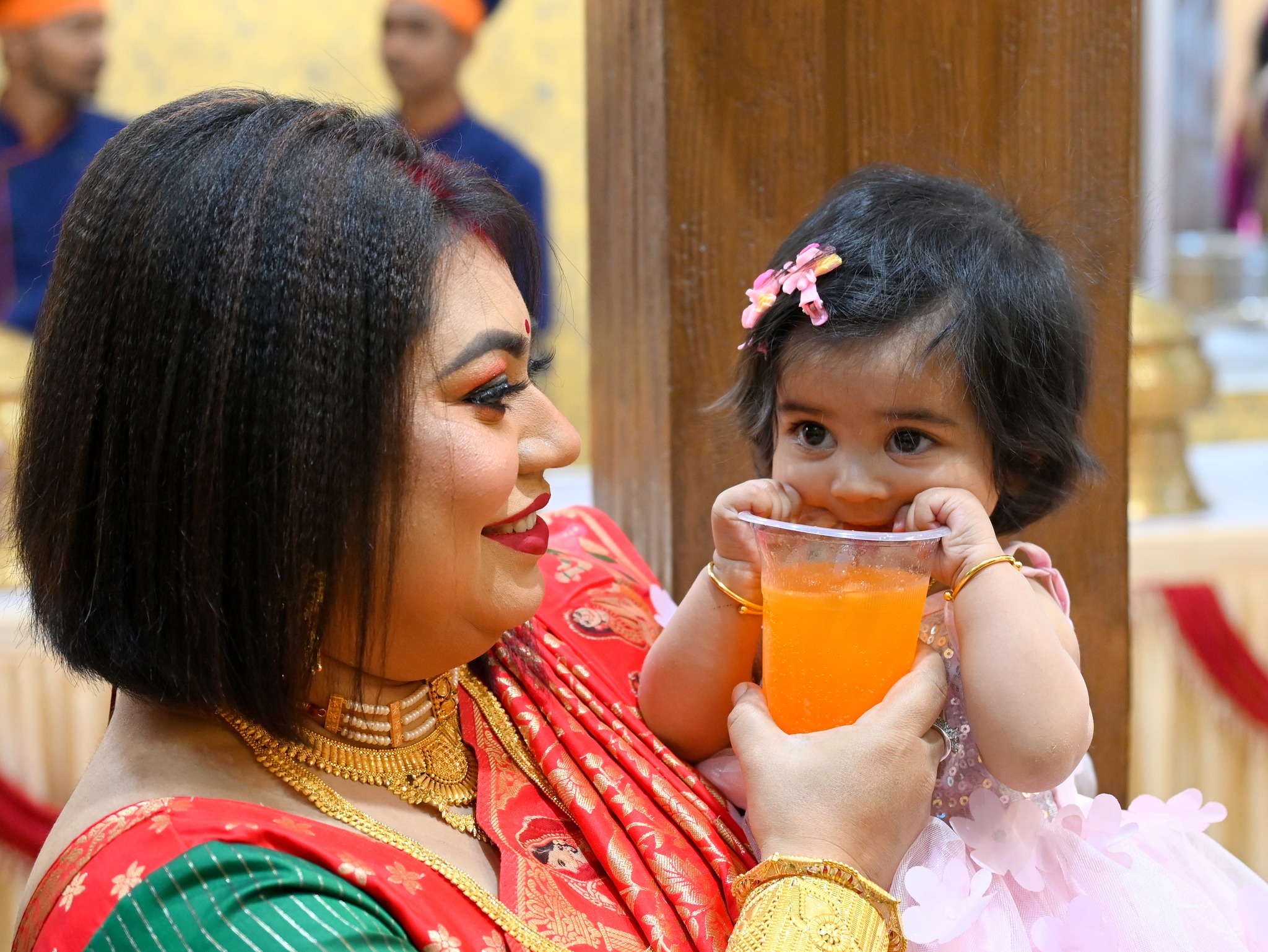 Baby moment