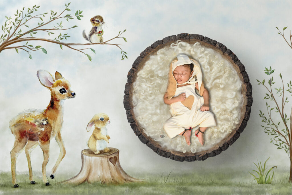 Newborn Digital Setup Jungle
