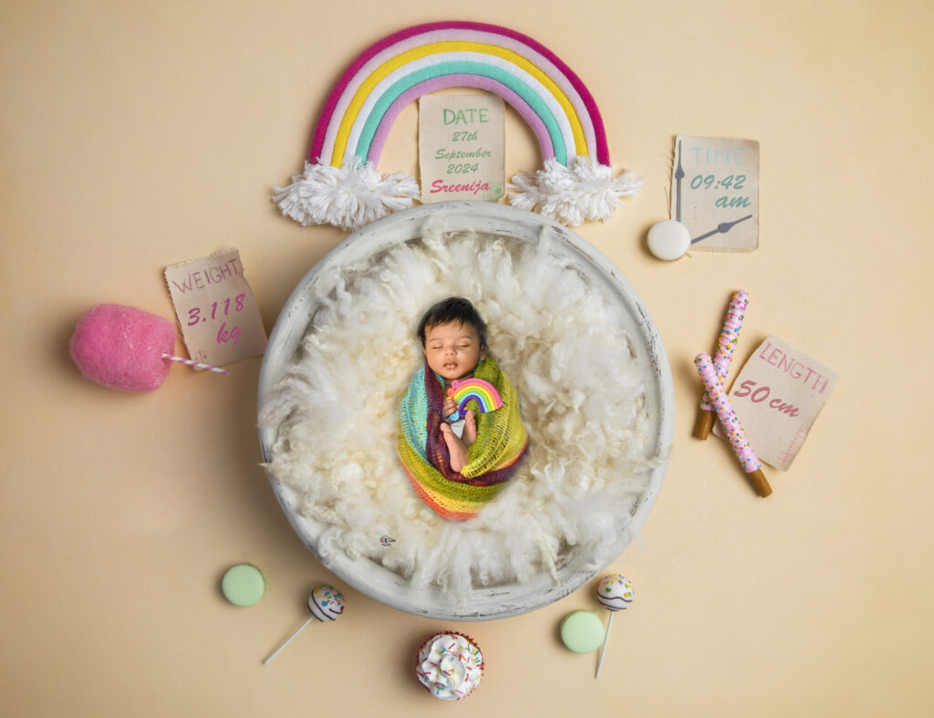 Newborn Girl Rainbow Birth Statistics