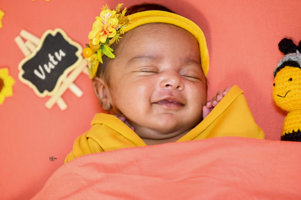 Newborn Smiling