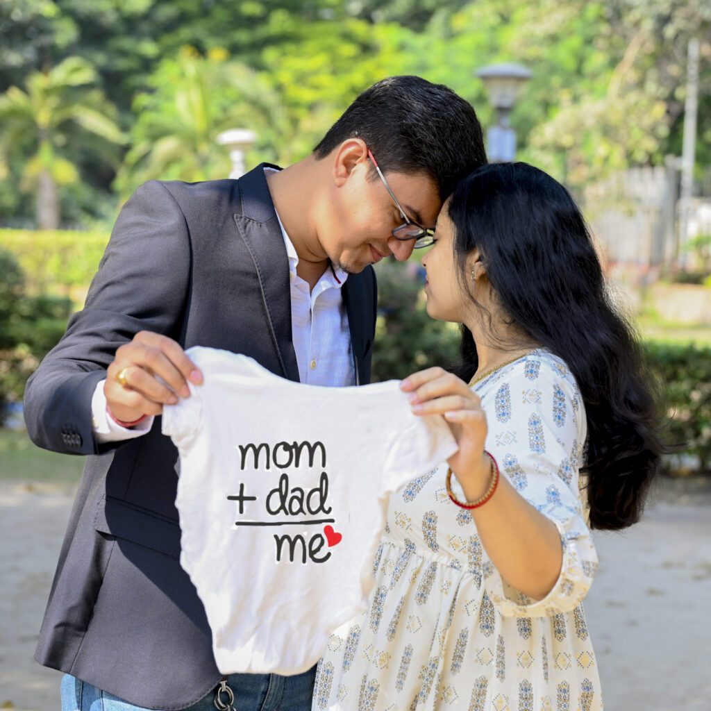 mom + dad = me photoshoot