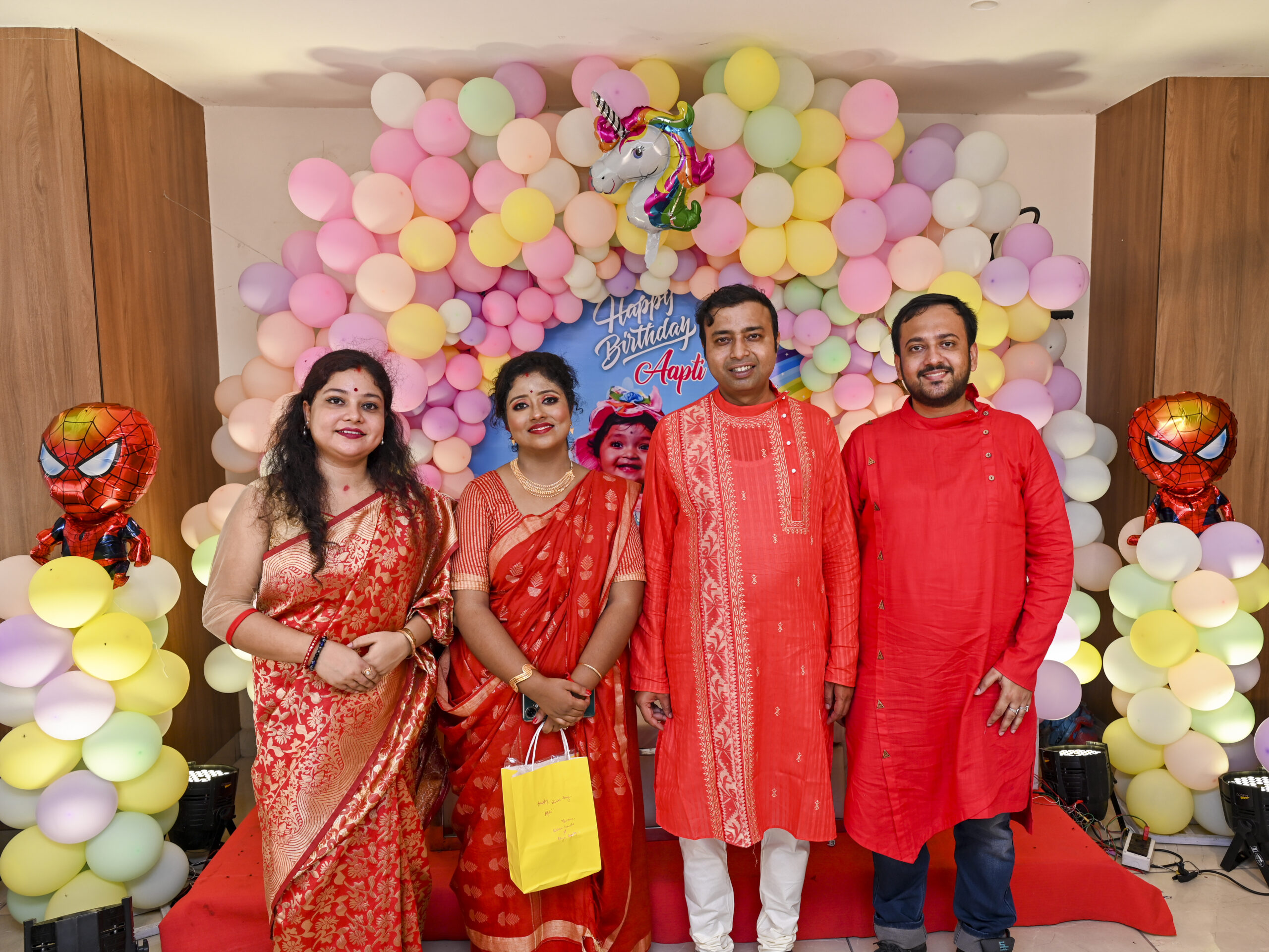 Baby reception moment