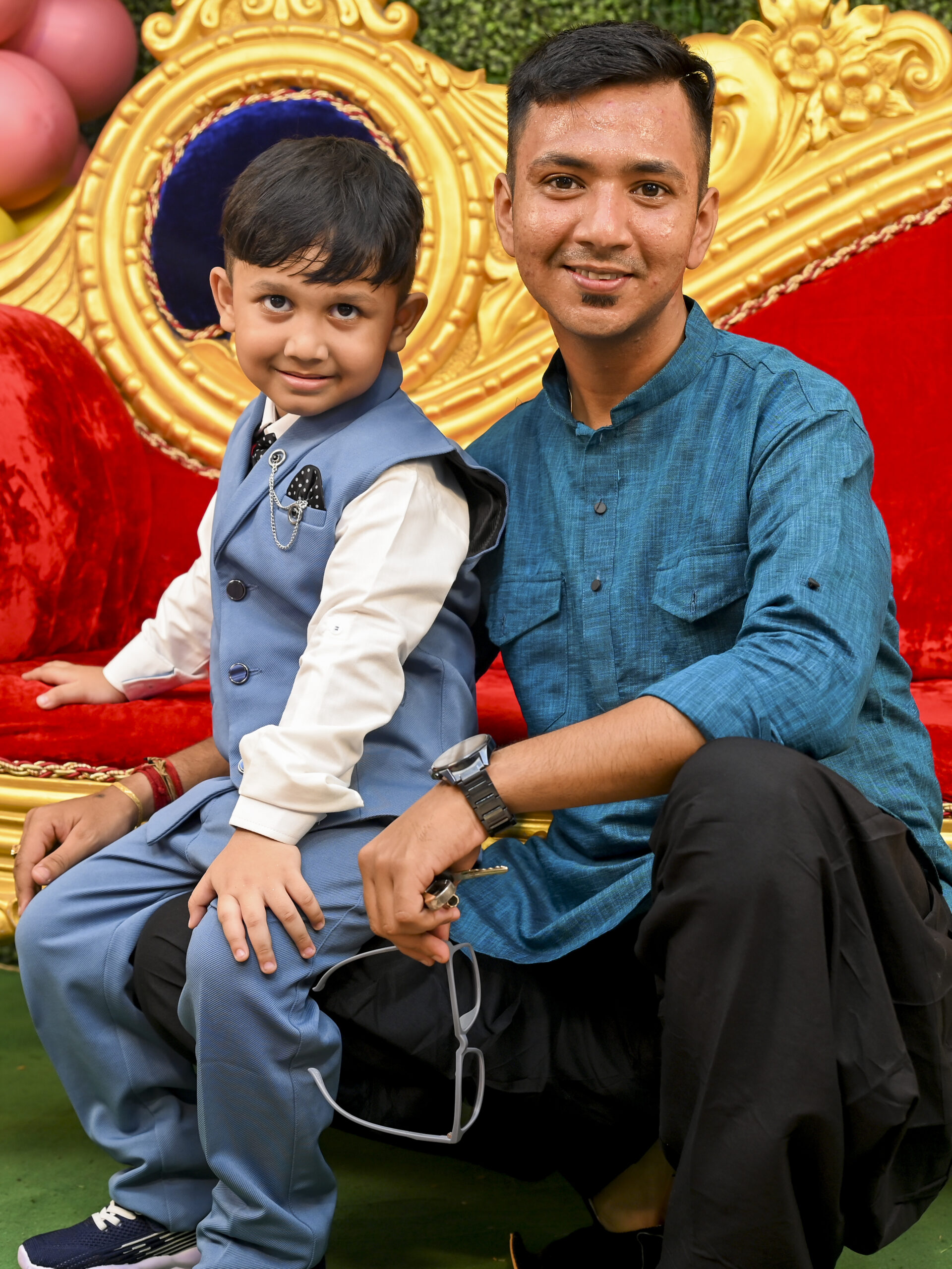 Boy with uncle