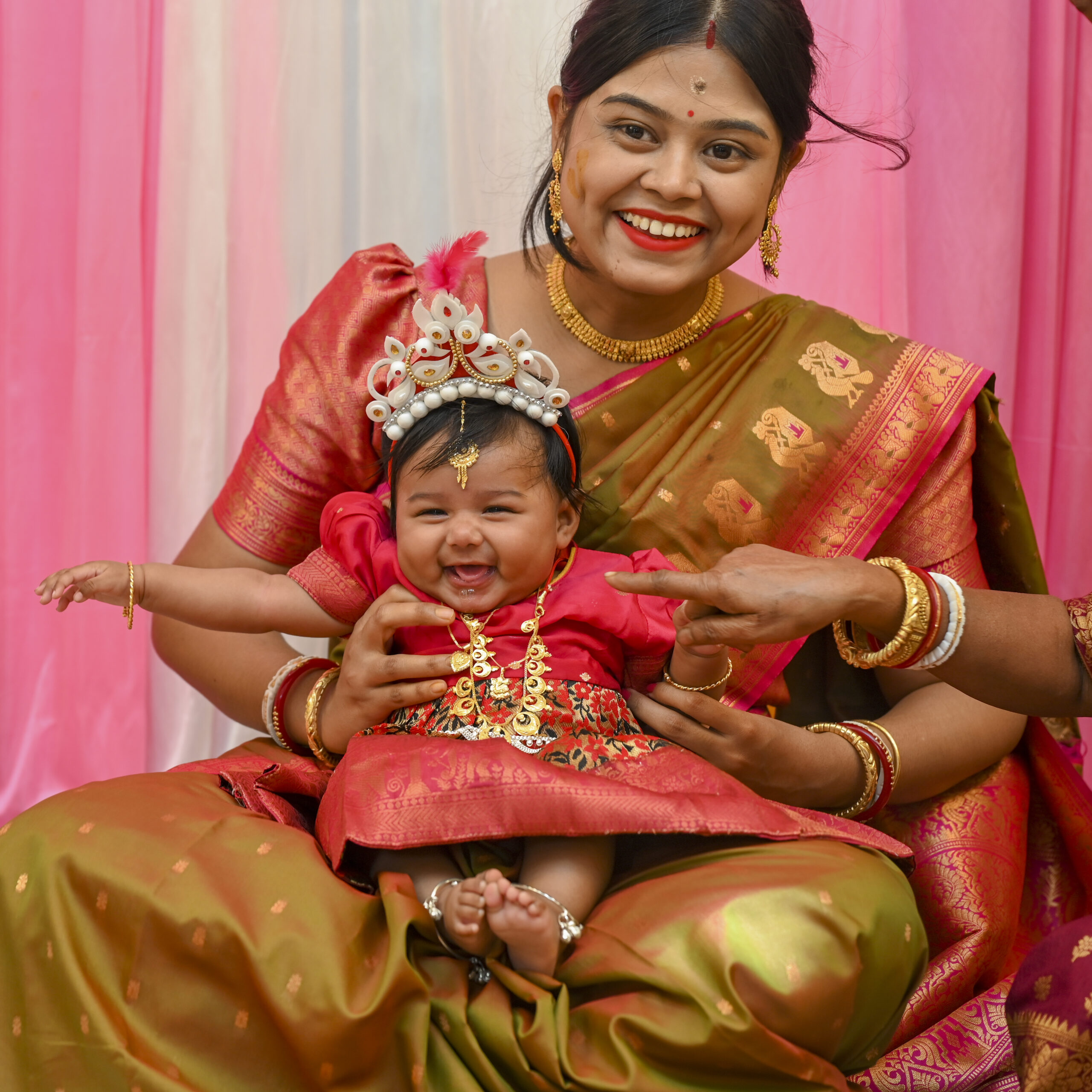 Rice ceremony fun moments