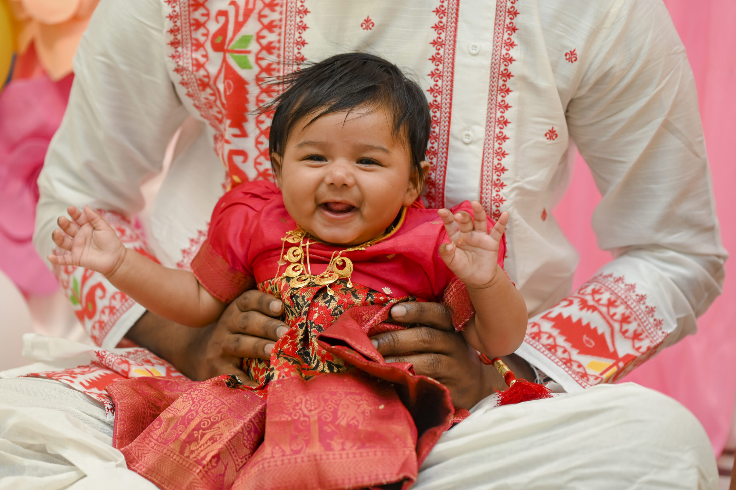 Smiling Baby pose