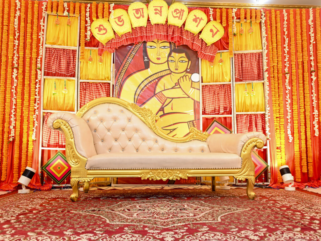Rice ceremony decoration