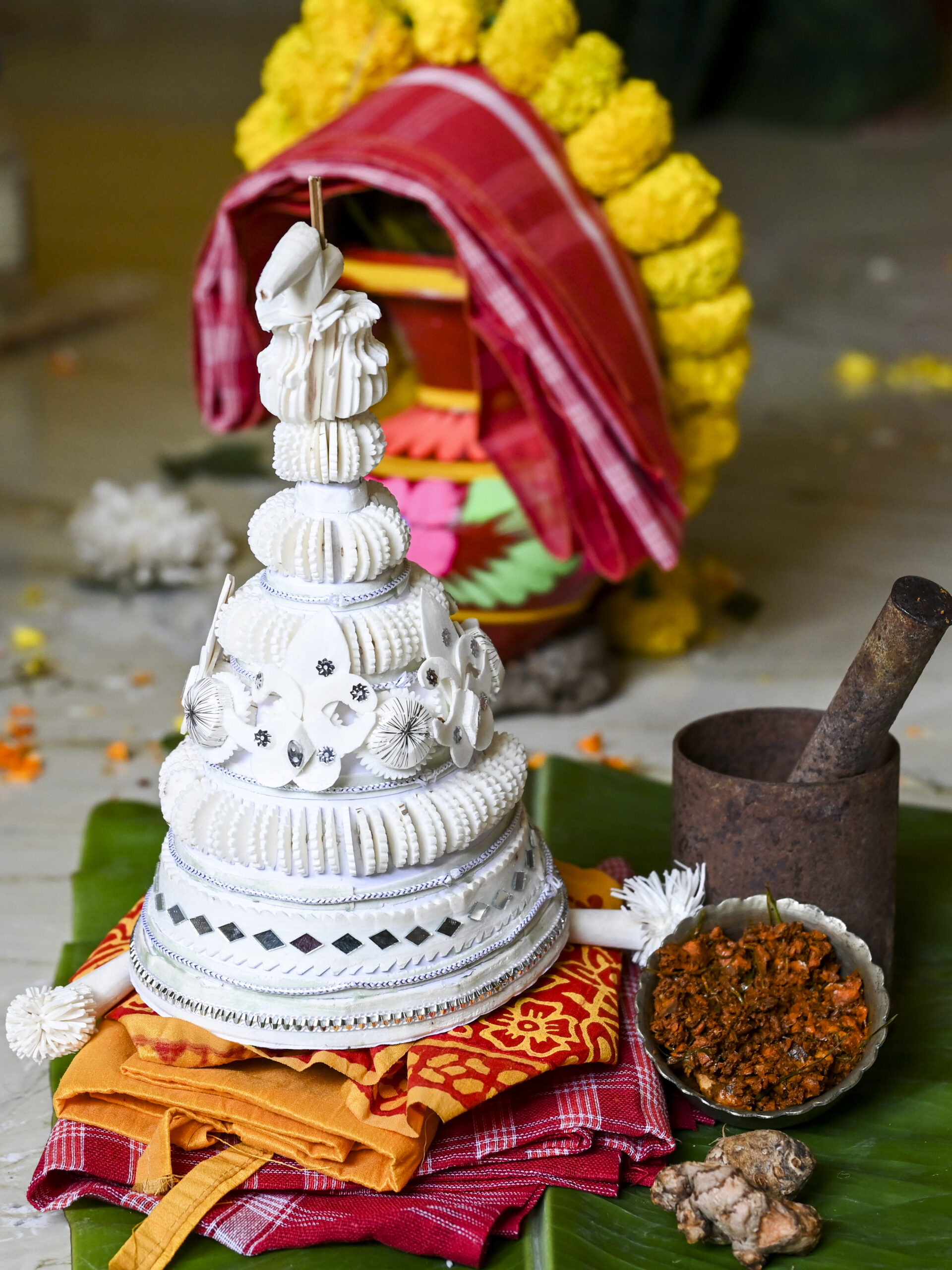 Creative Rice ceremony decoration
