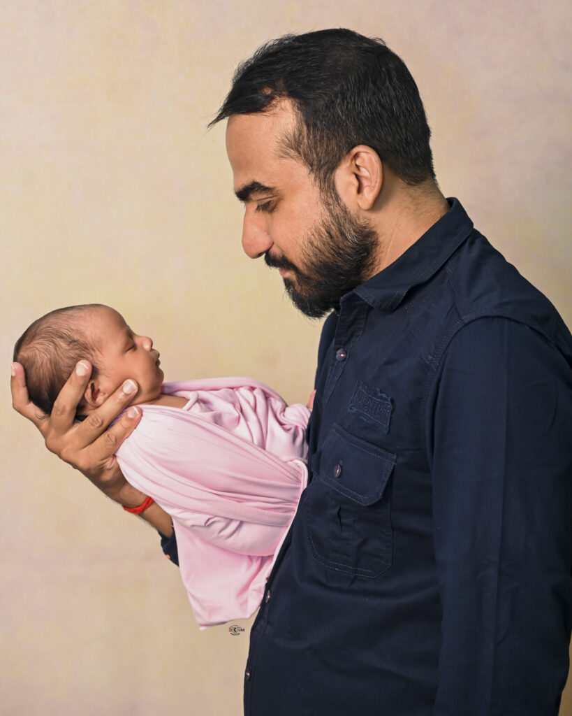 Baby Daughter with Father