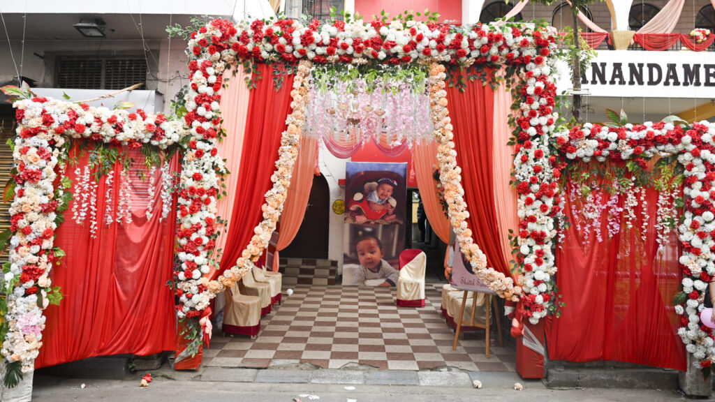 Rice ceremony entrance gate