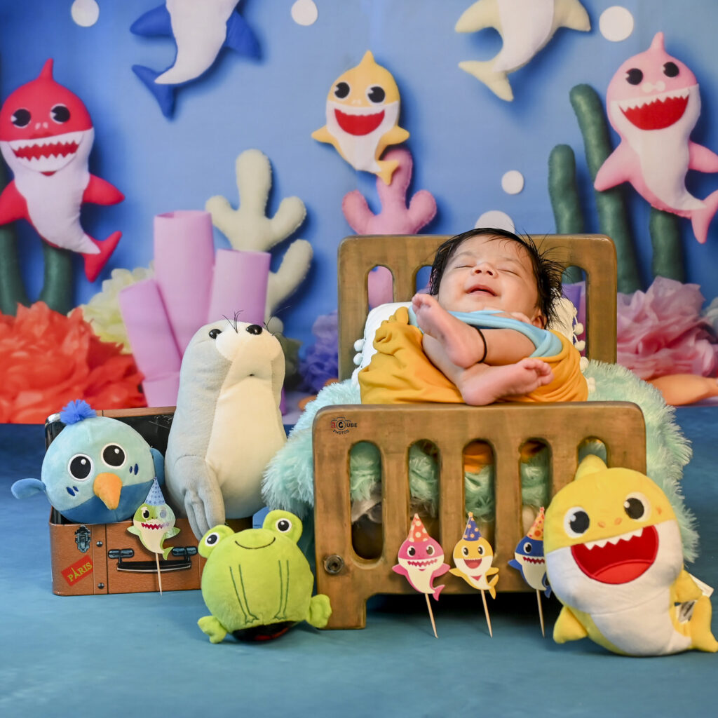 Newborn Baby Shark Theme