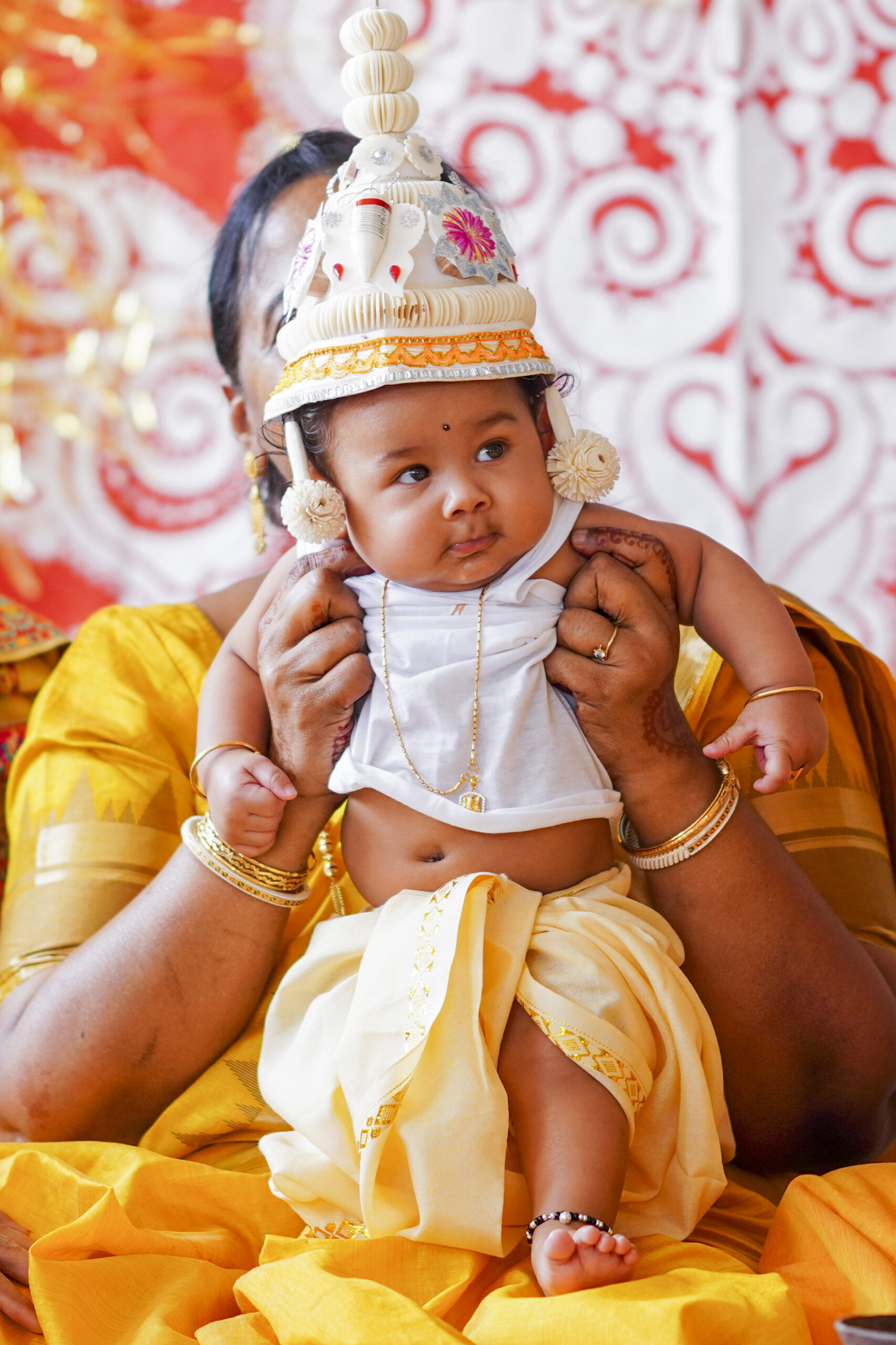 Funny baby expression