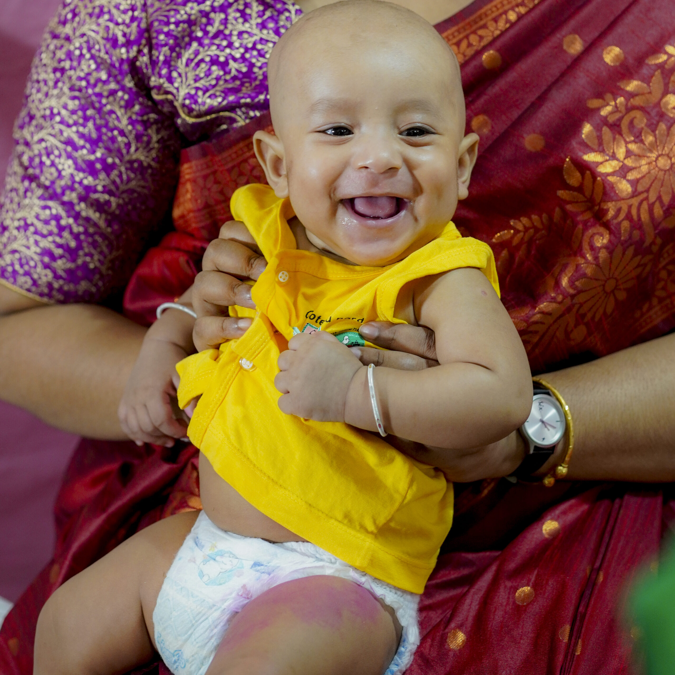 Happy Baby monent