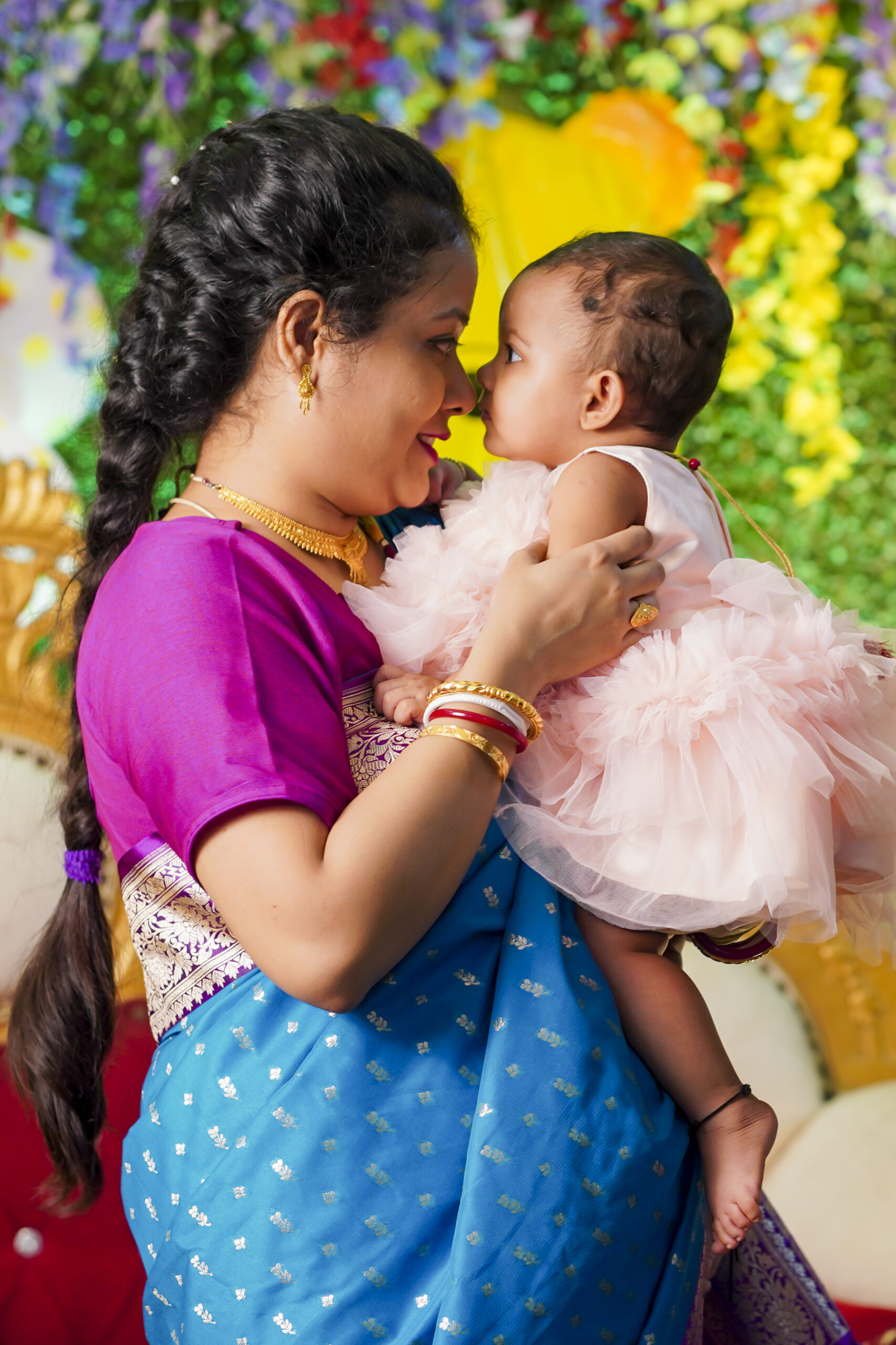 mom and me moment