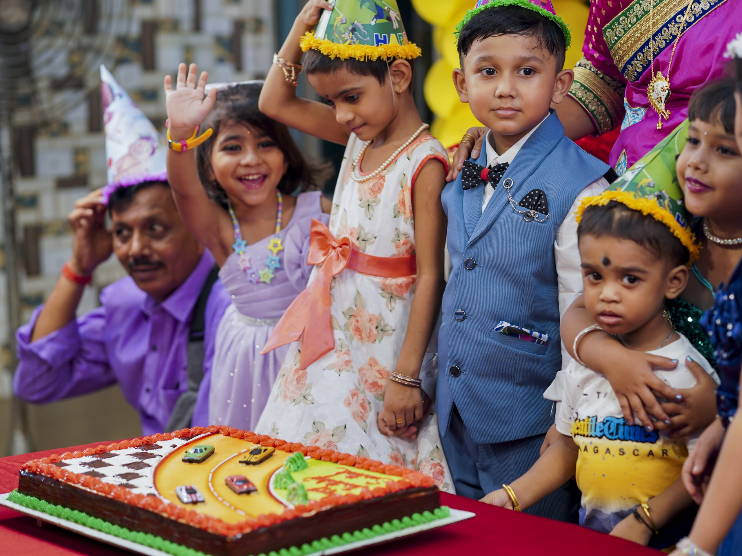 Baby cake cutting