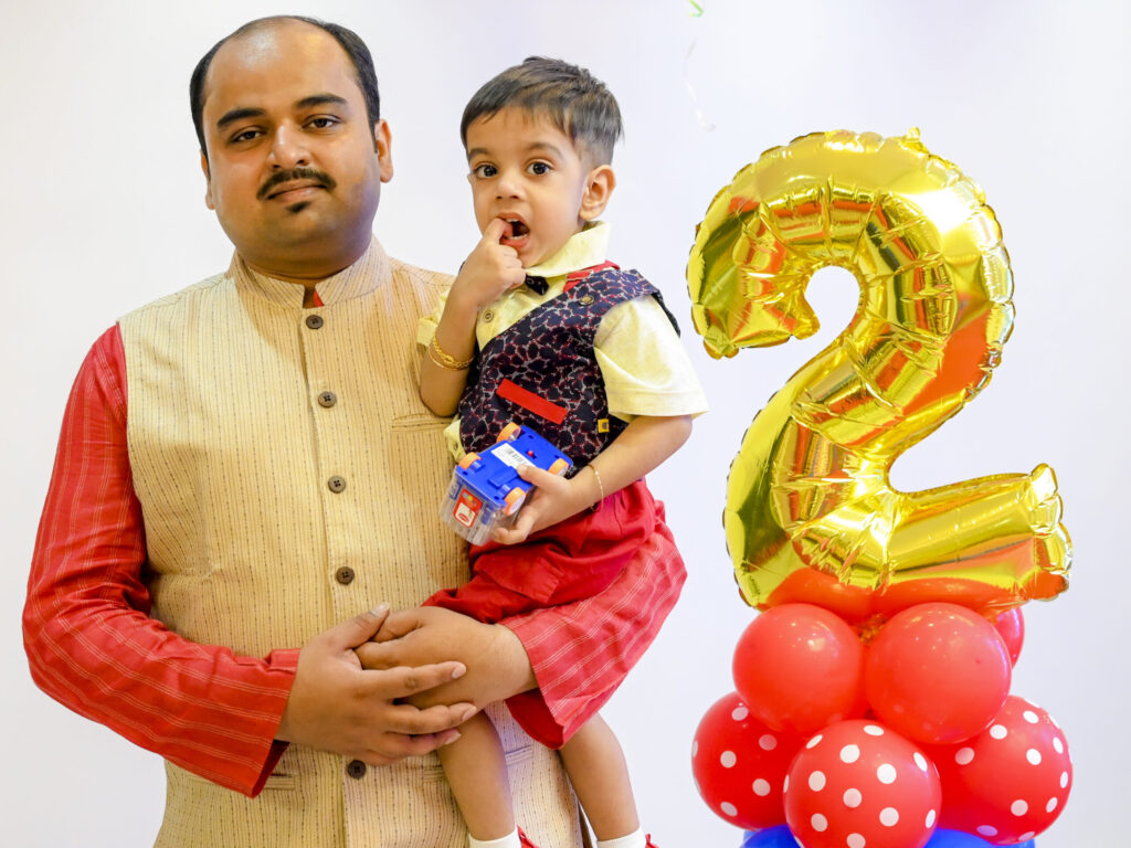 Second birthday celebration