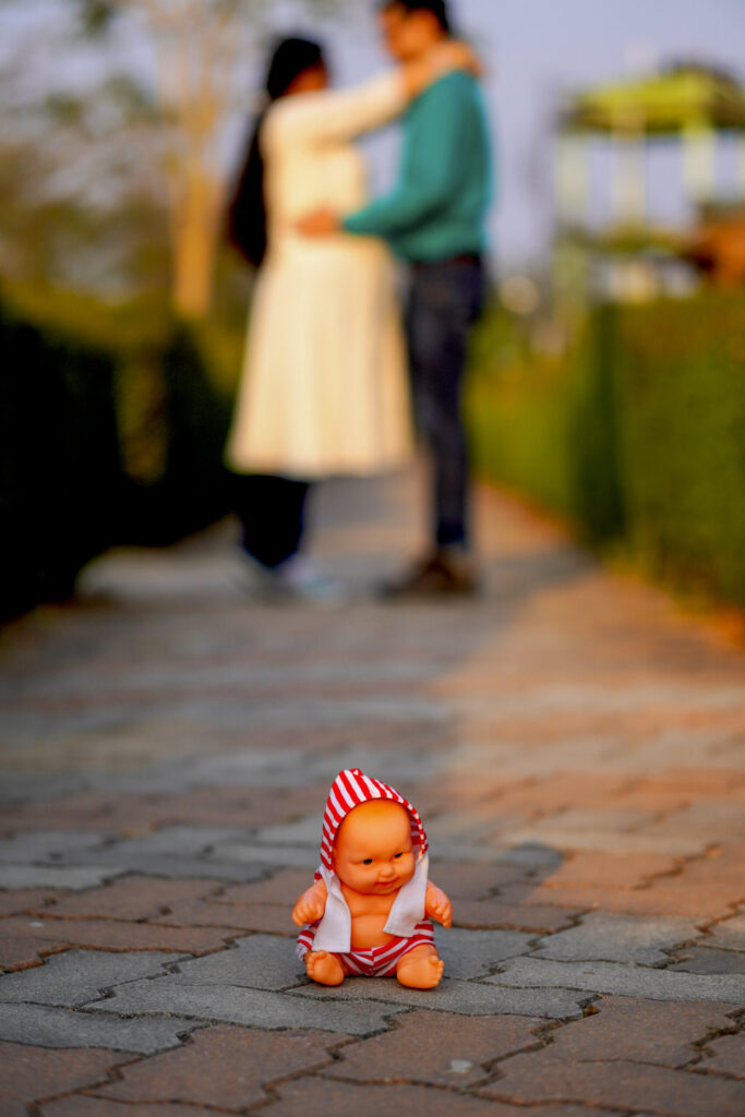 Sunset photography maternity