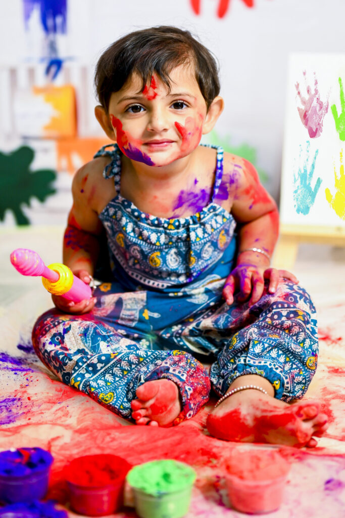 Theme holi photography