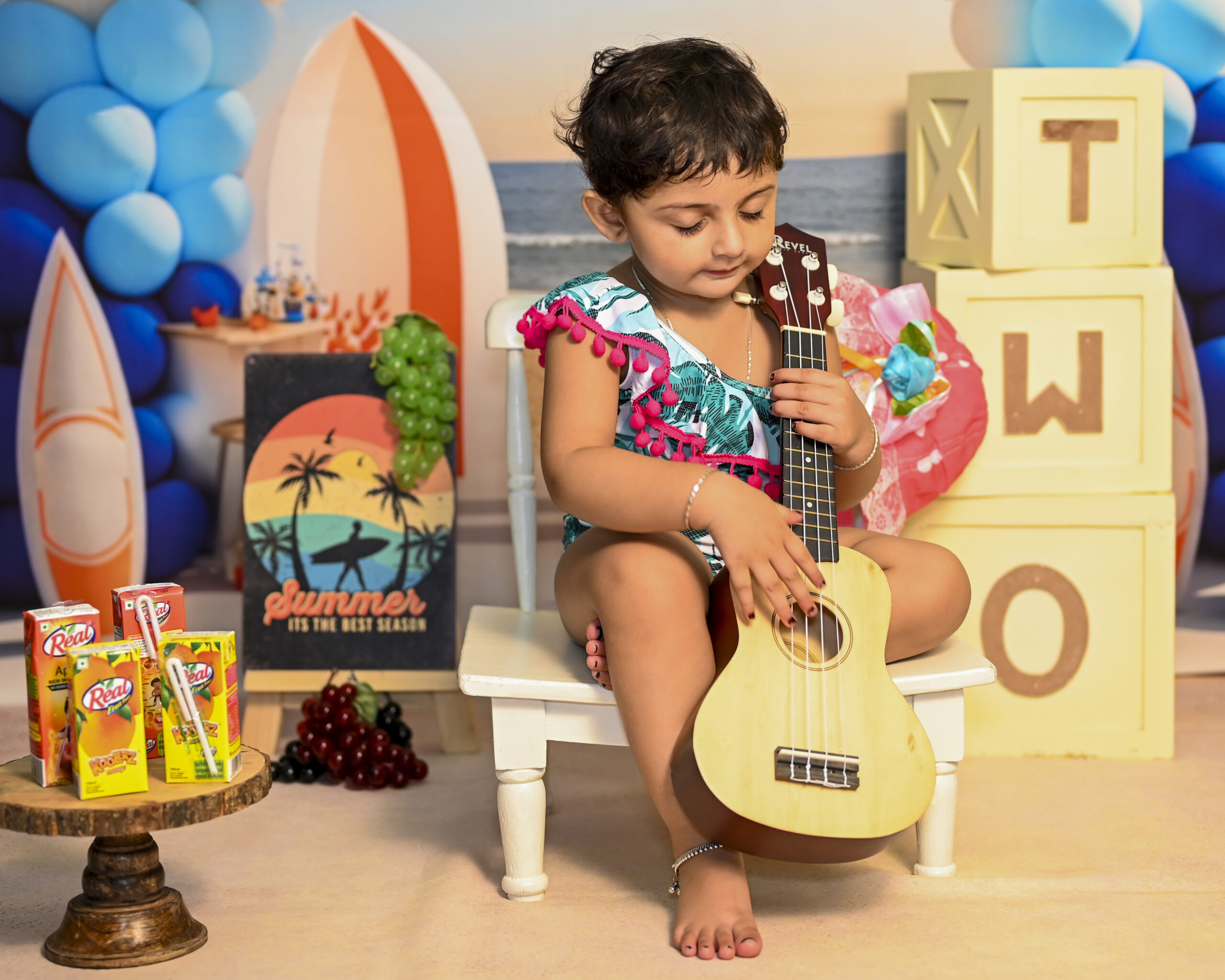 beach carnival second birthday