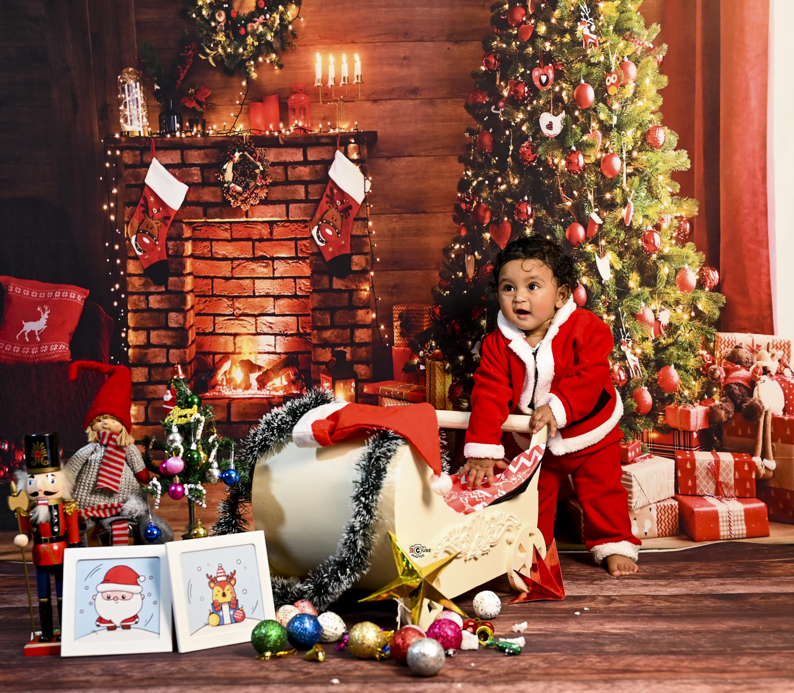 baby boy cozy christmas