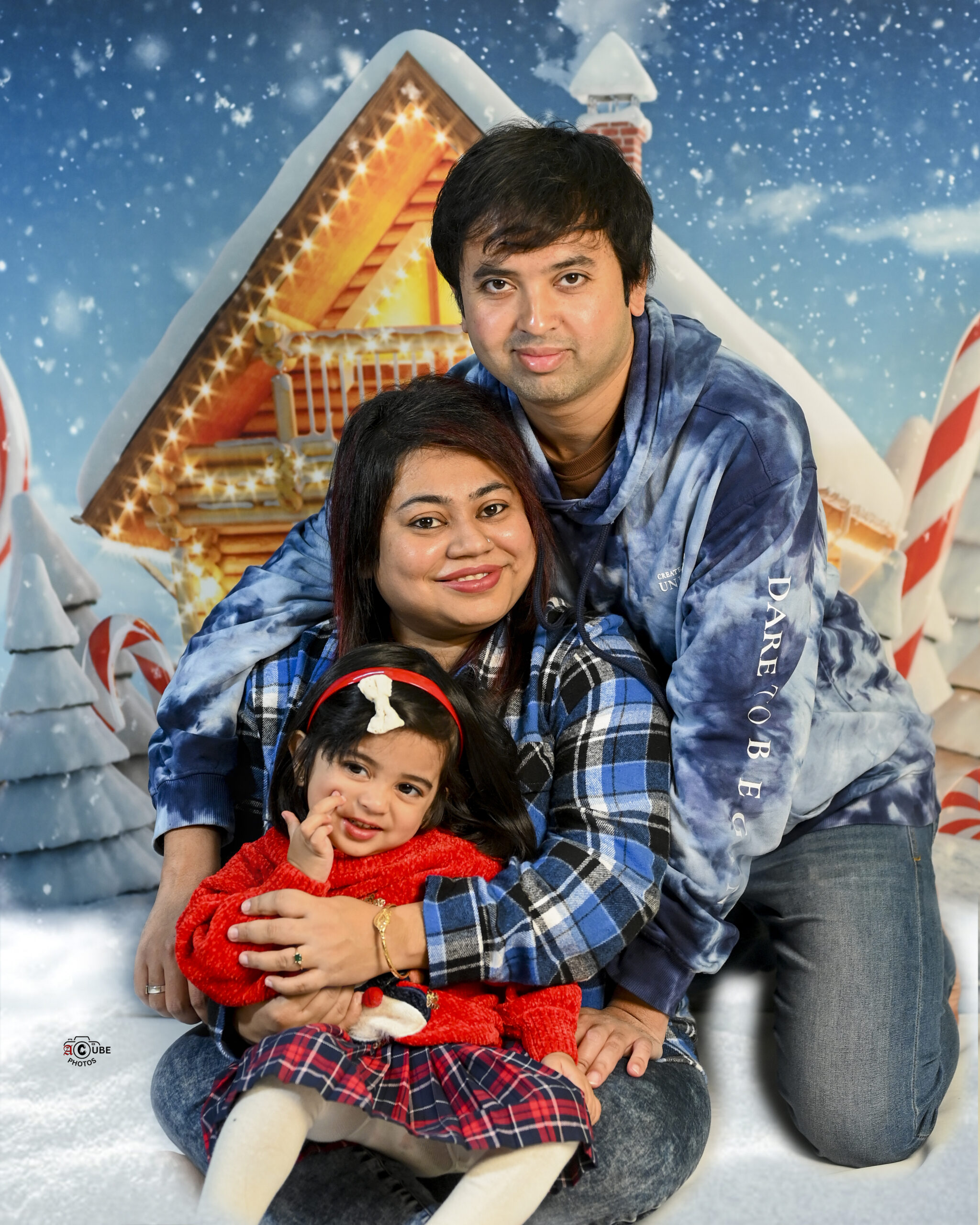family photography winter wonderland