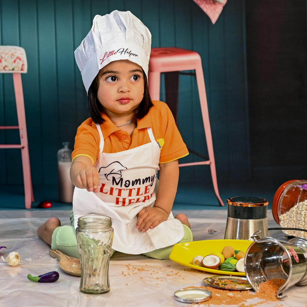 little chef mixing