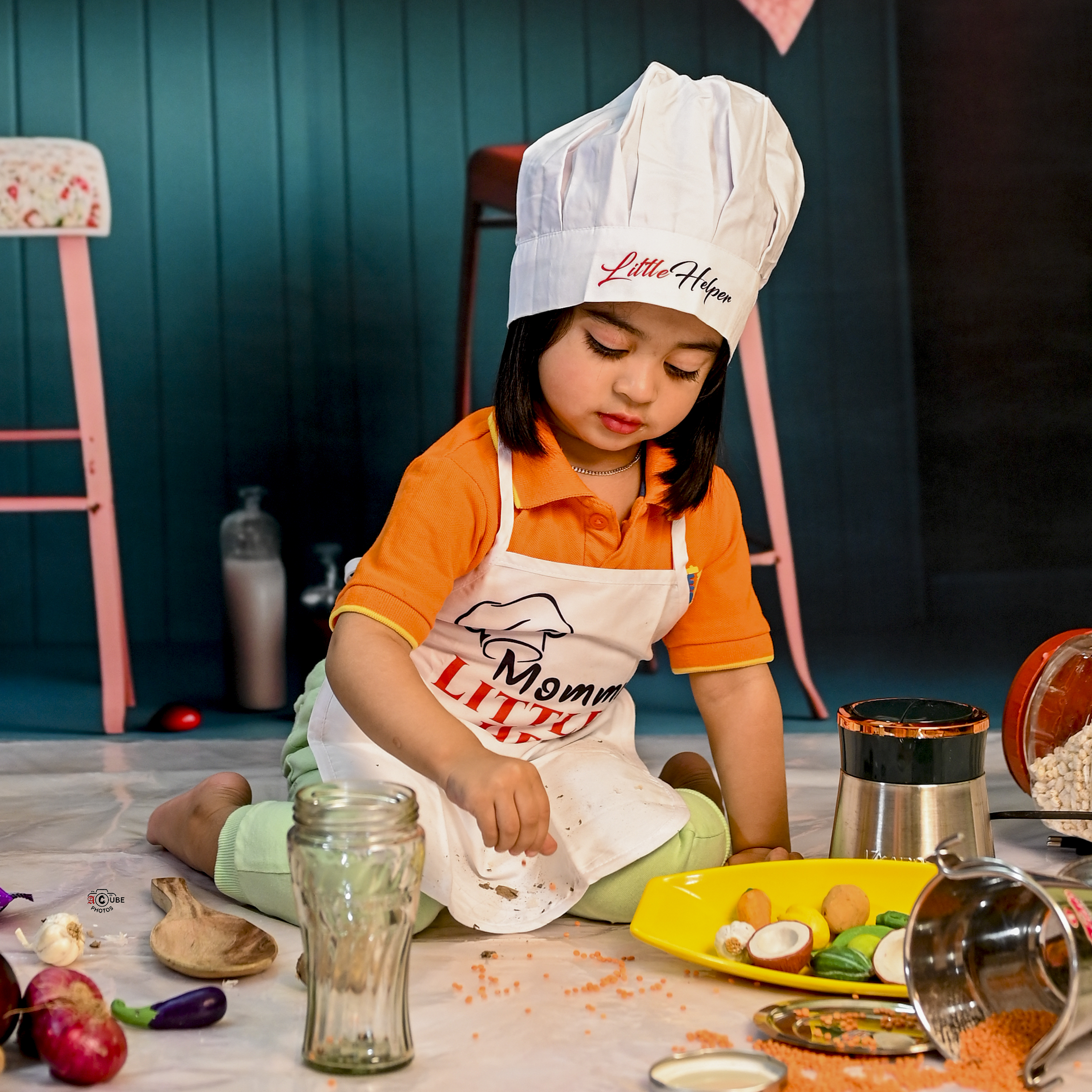 little chef preparing