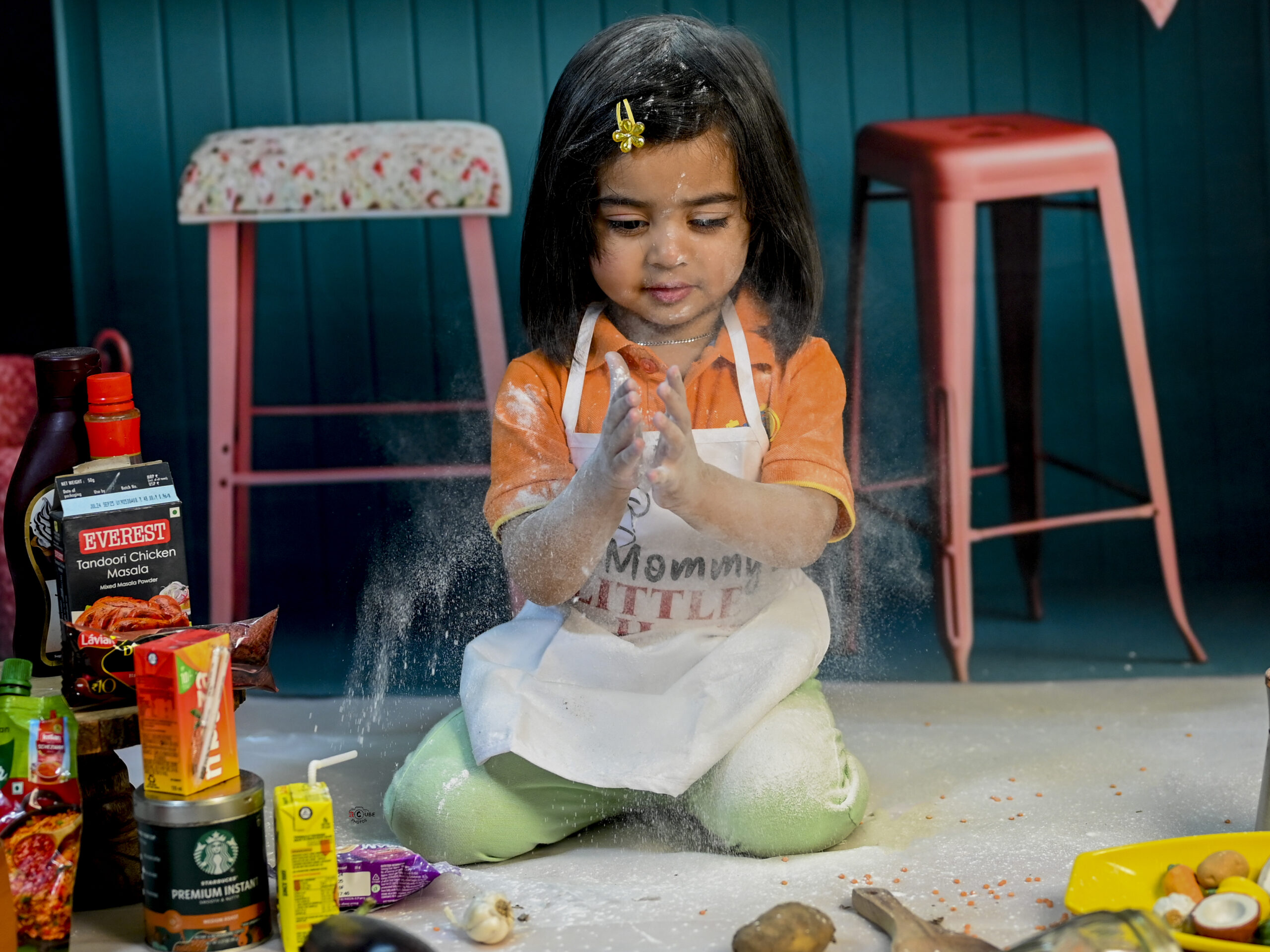 little chef in the making