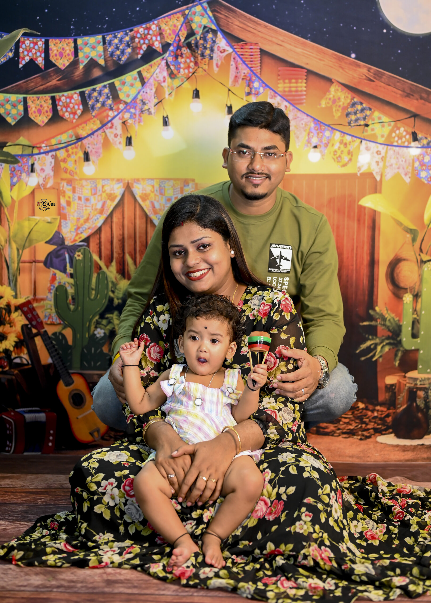 family photoshoot desert melodies