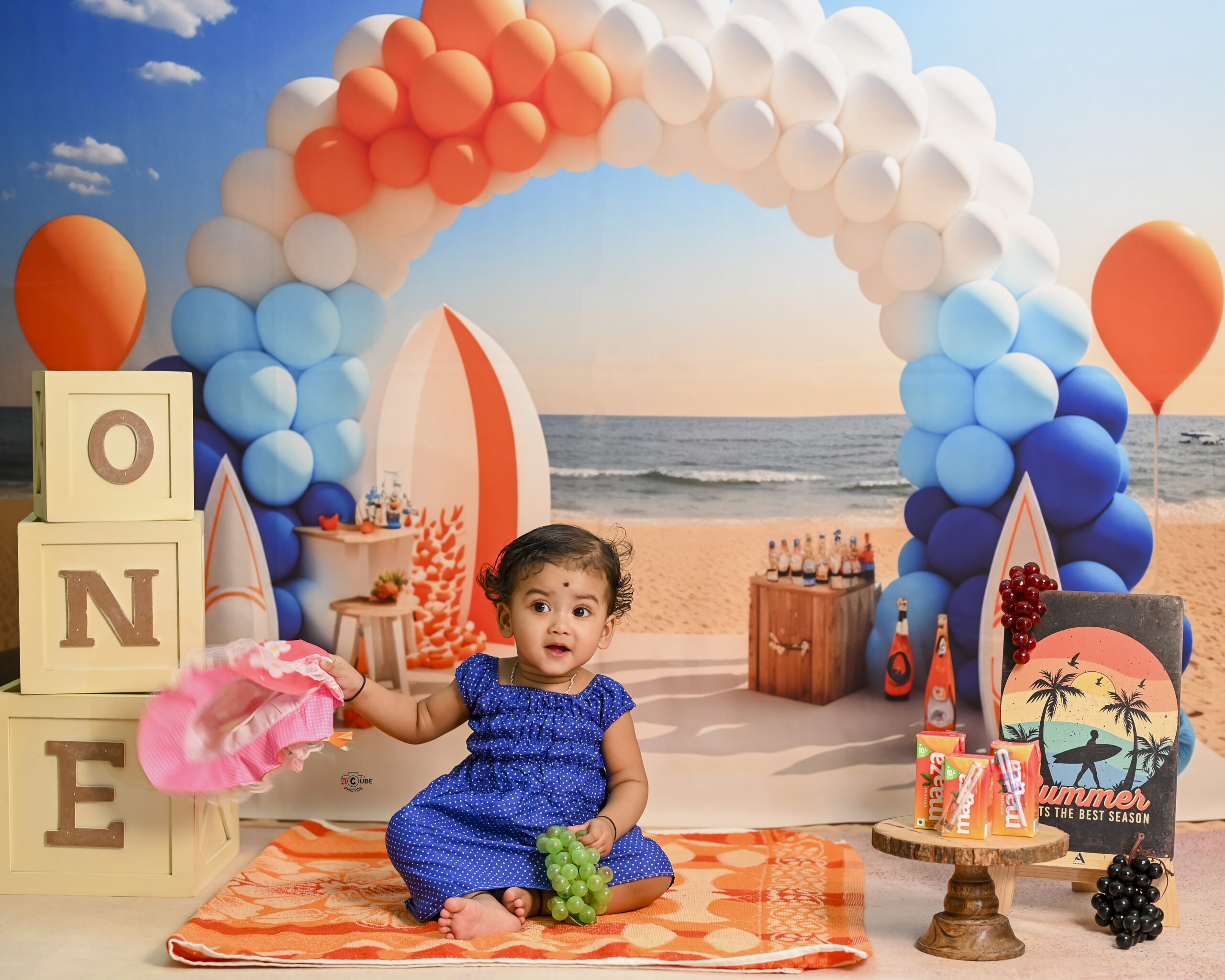 my first pre birthday beach carnival