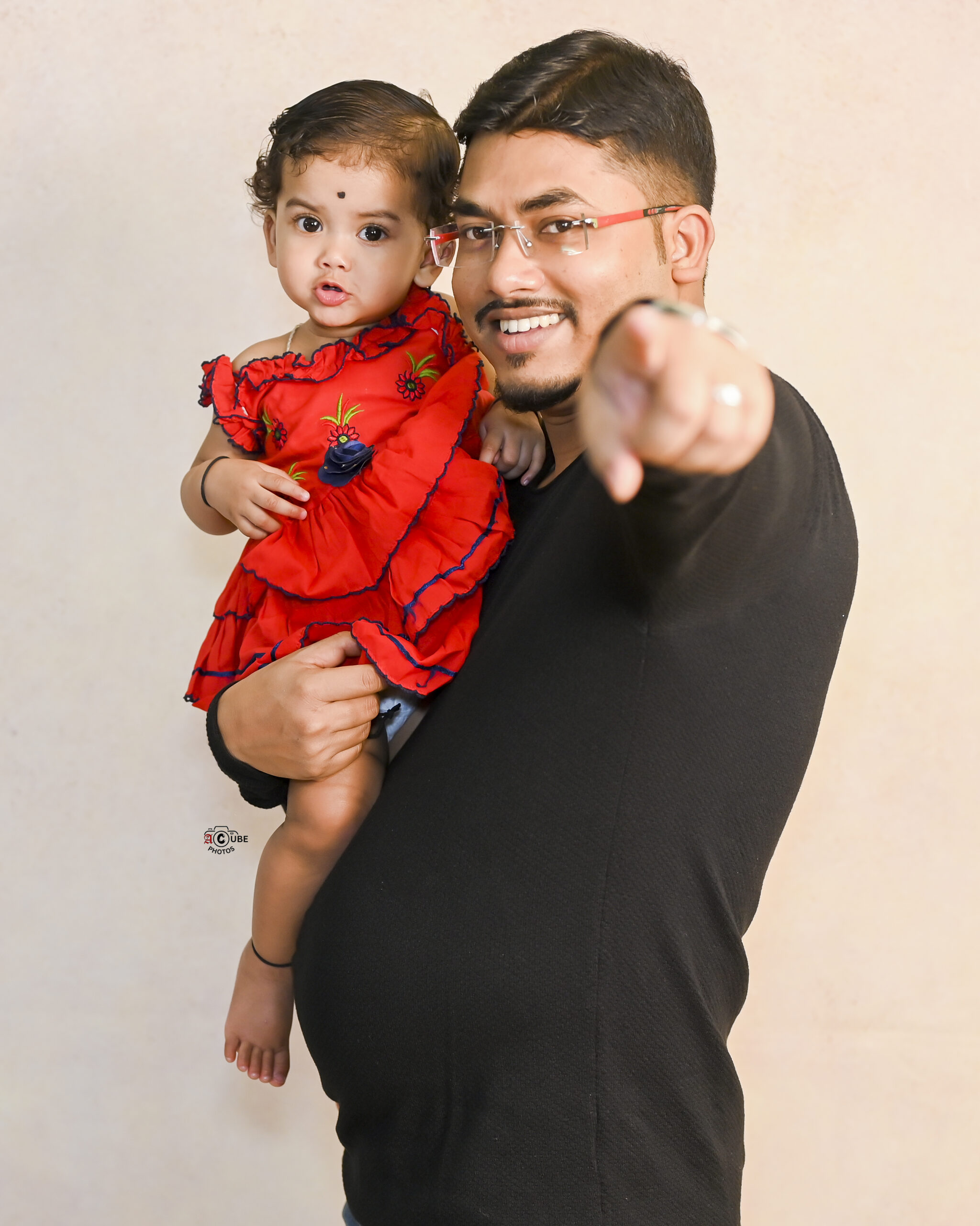 family photoshoot simple and plain