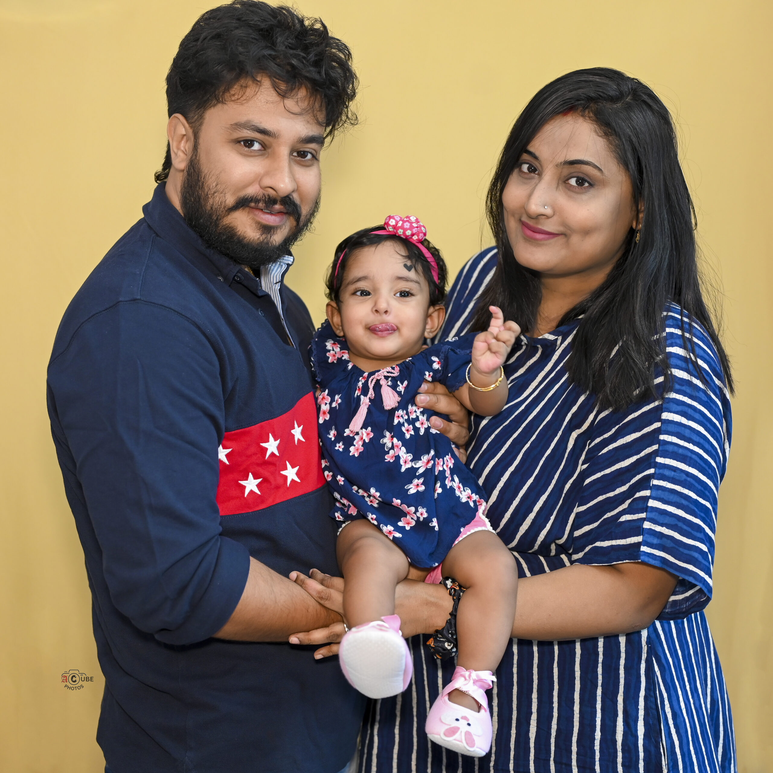 family photoshoot baby