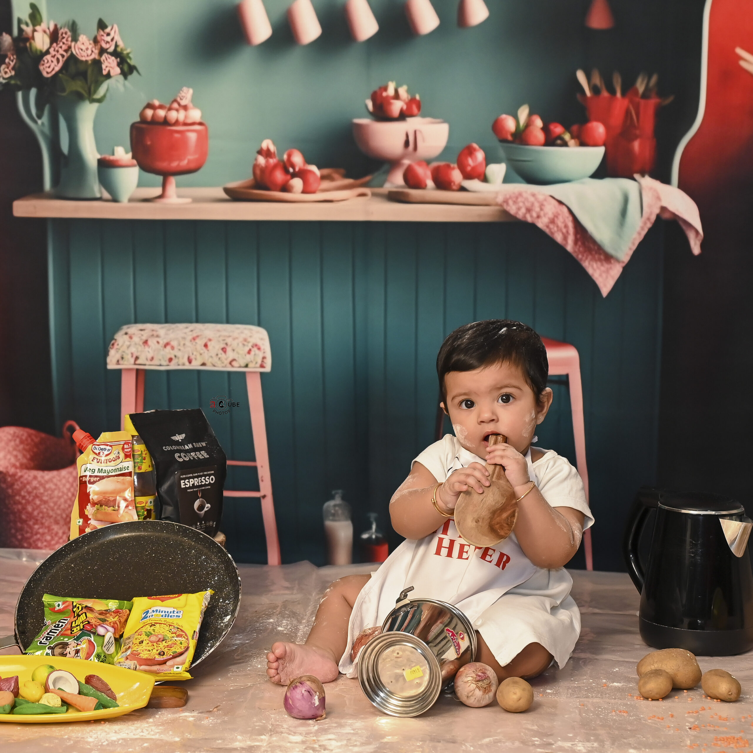 little chef chewing