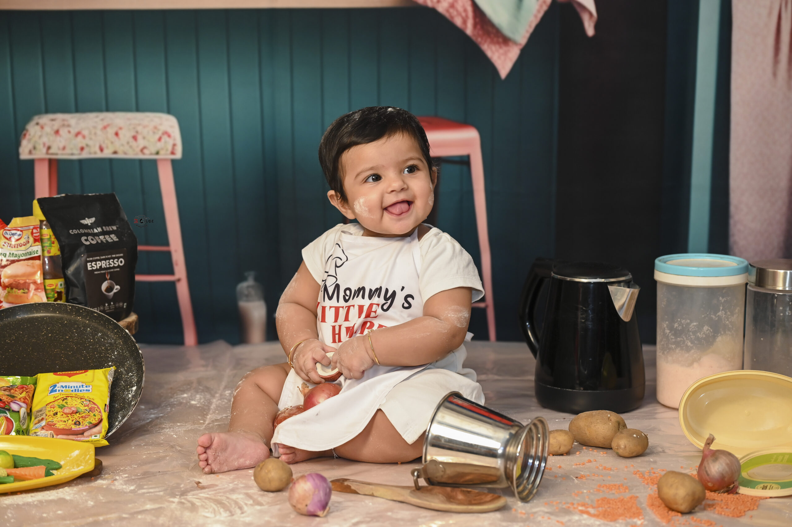 little chef smiling