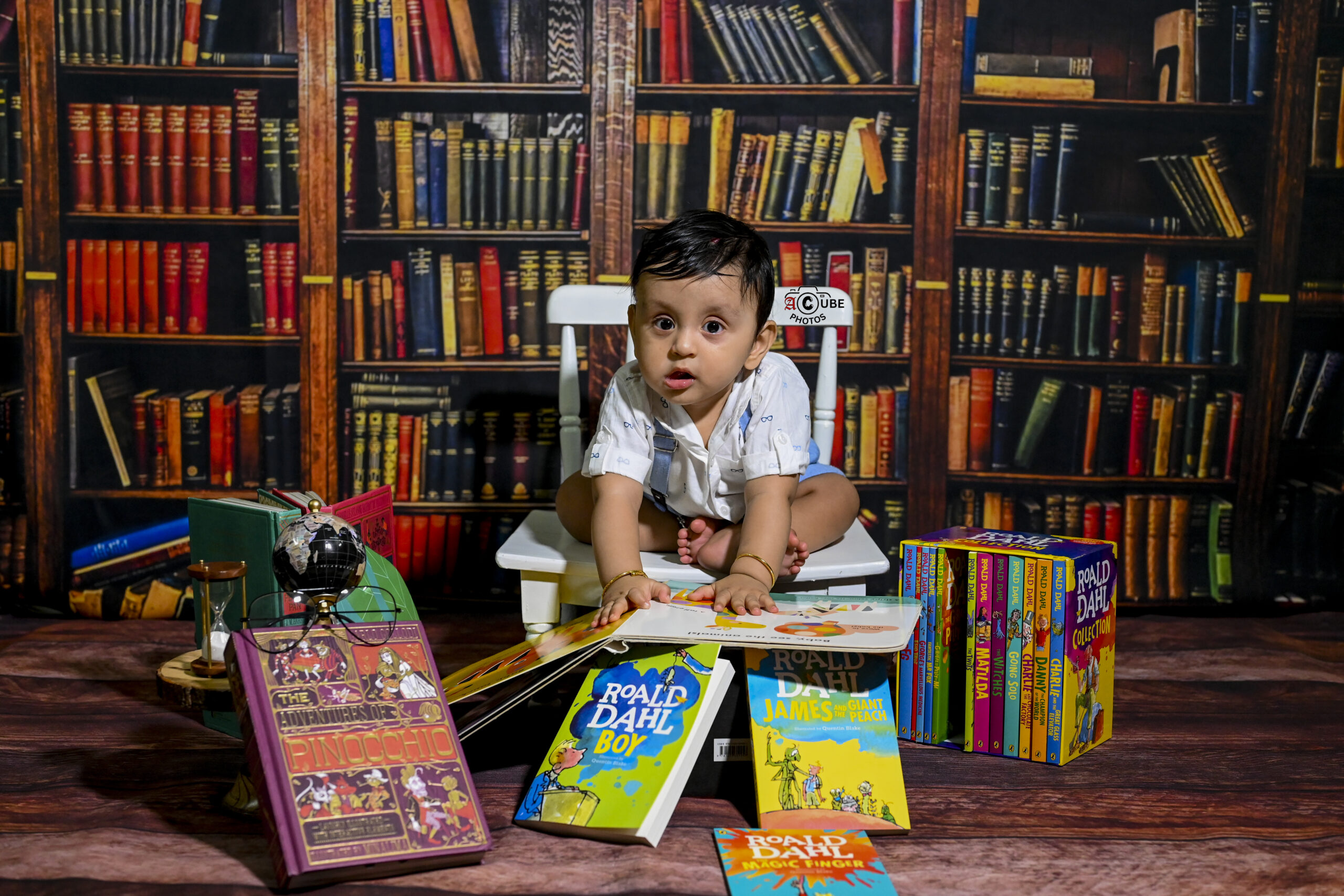 baby boy bookworm baby