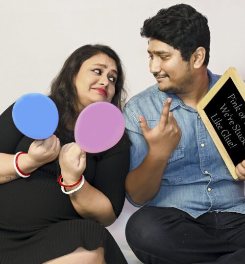 Maternity creative indoor photoshoot
