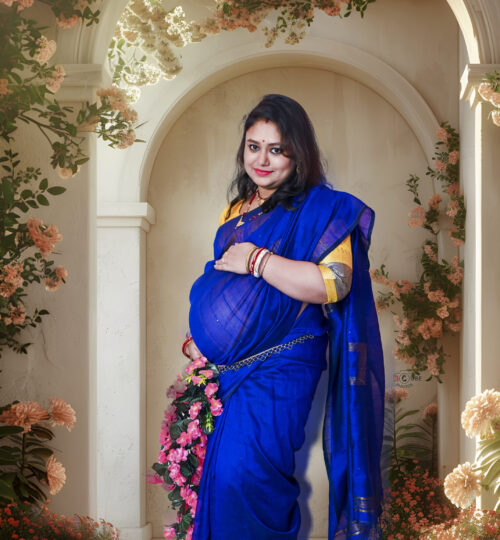 Maternity digital backdrop photoshoot