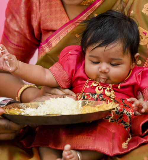 Rice ceremony photography