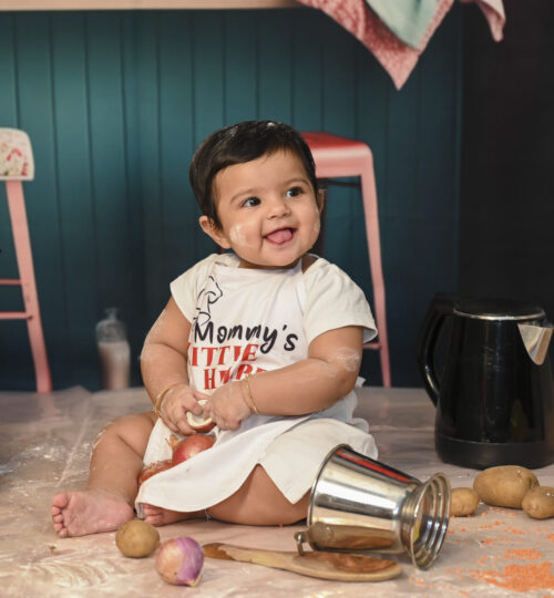 little chef smiling